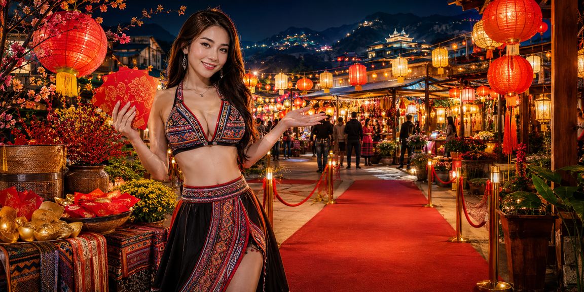 Thông tin khuyến mãi dạng phong bao đỏ trên giao diện f100 tại Việt Nam